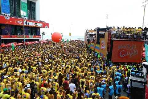 Bloco da Quinta · Bell marques no bloco da quinta carnaval