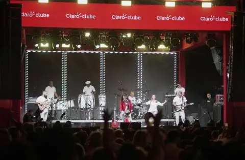 Apresentação no Palco