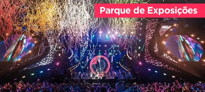 Mapa de localização · Festival de Verão 2024