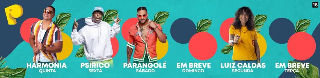 atrações do camarote planeta band 2022