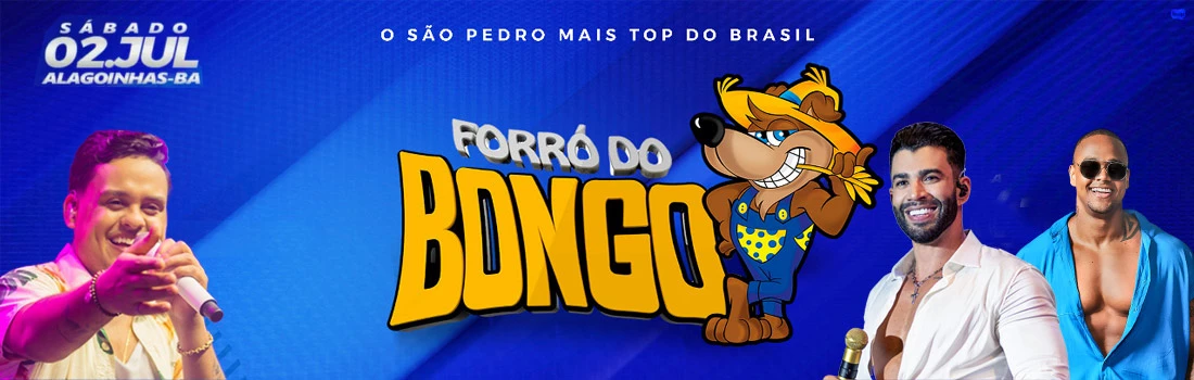 comprar ingresso atrações forró do bongo 2022