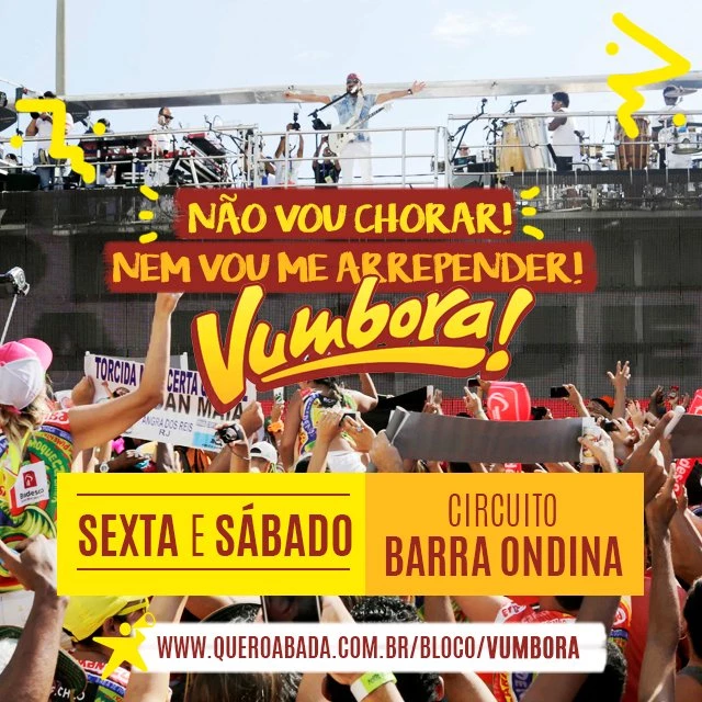 bloco vumbora 2018 compre seu abadá