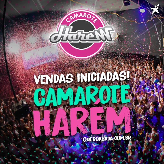 compre seu abadá do camarote harém 2019