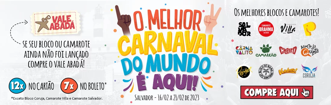 Comprar Abadá para o Carnaval de Salvador 2023