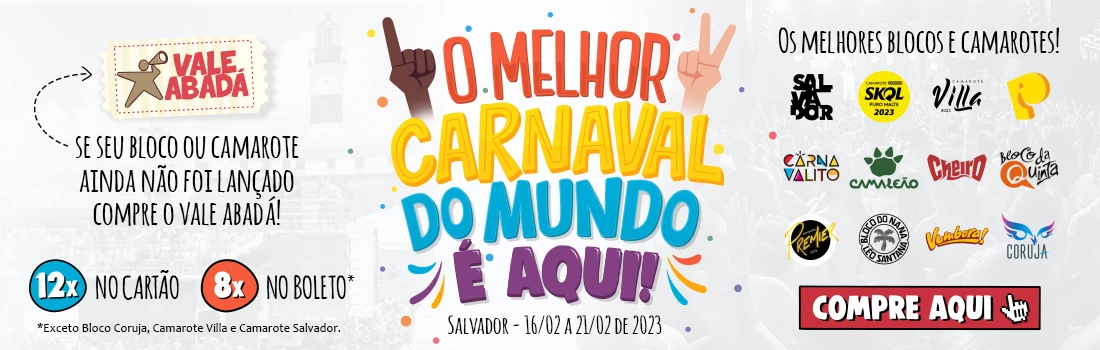 Comprar Abadá para o Carnaval de Salvador 2023