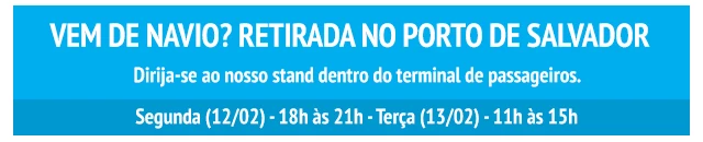 entregas abadás no porto de salvador - navio quero abadá