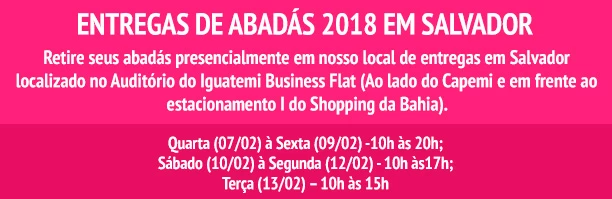 entregas abadás carnaval de salvador - quero abadá