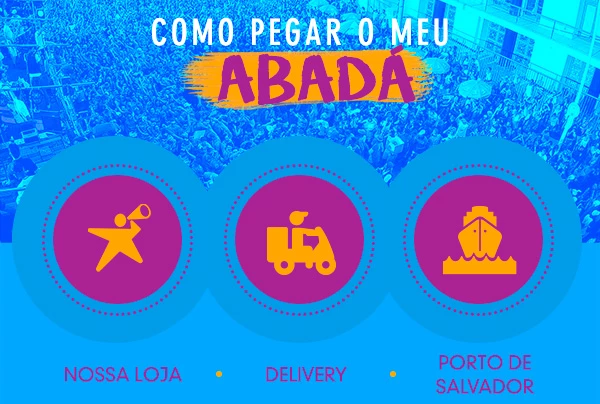 endereço de entregas quero abadá carnaval