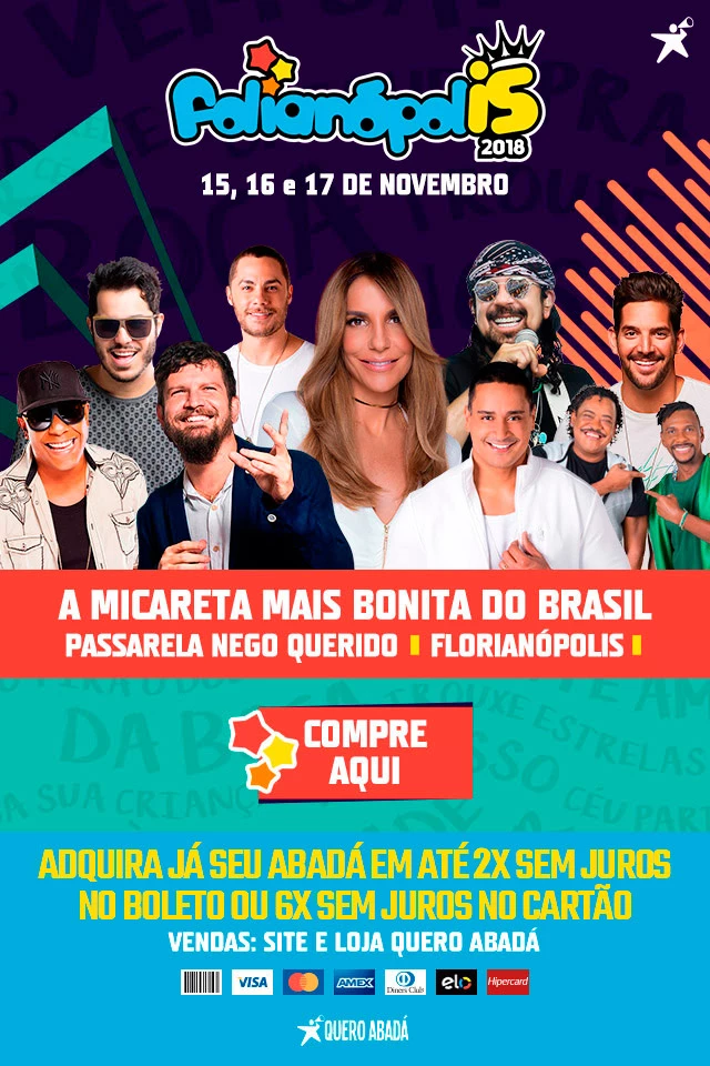 comprar ingresso e abadá do folianópolis 2018 - site oficial