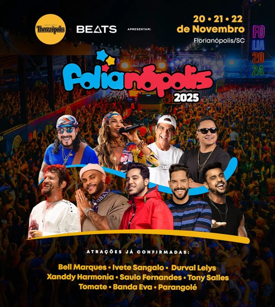 Folianópolis 2025: Confira as atrações confirmadas para a 18ª edição