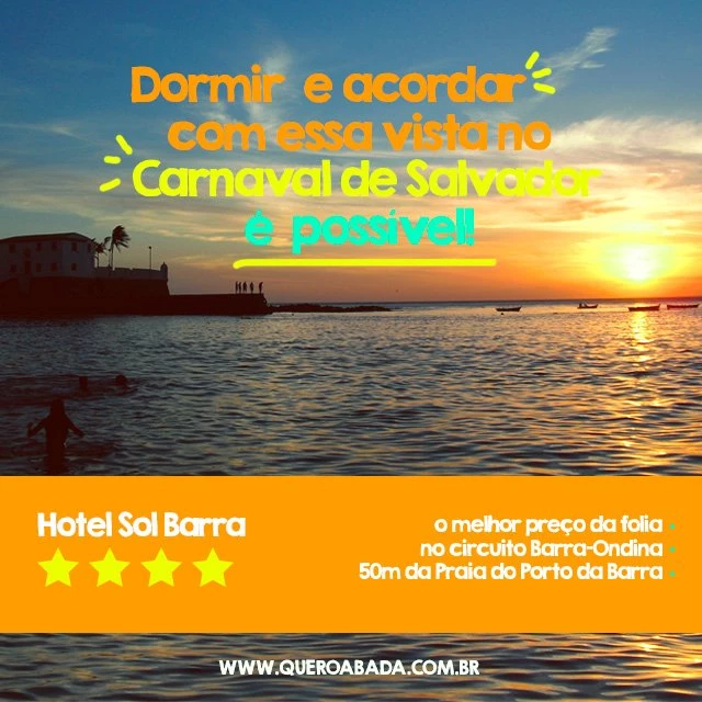 hospedagem carnaval no hotel sol barra