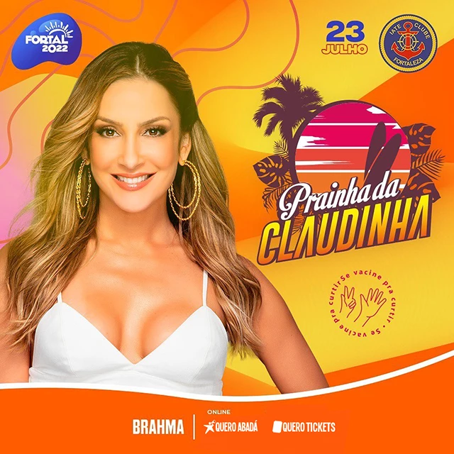 compre seu ingresso prainha da claudinha 2022