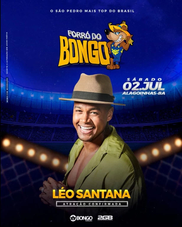 lei santana no forro do bongo 2022