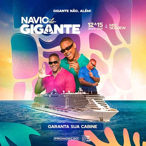 Navio do Gigante Léo Santana 2025