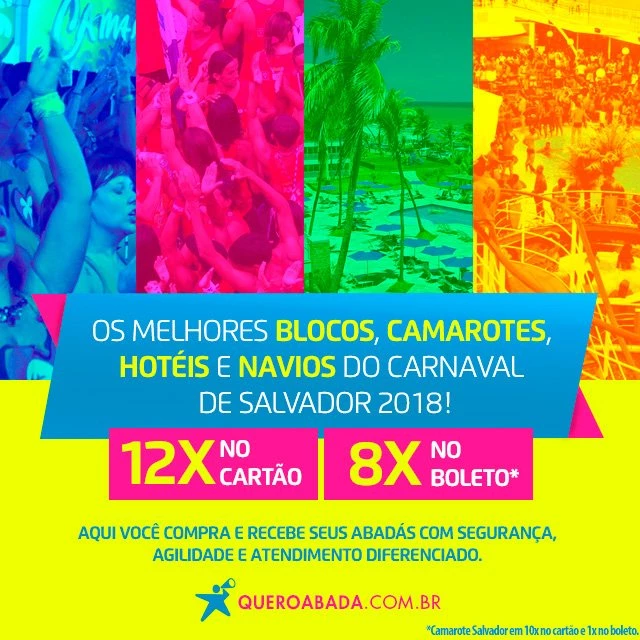 pacote para o carnaval de salvador 2018